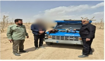 دومین همکاری یگان حفاظت دو شهرستان کوهپایه و اصفهان در به دام انداختن قاچاقچیان چوب