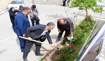 کاشت نهال امید با مشارکت آموزش و پرورش اصفهان