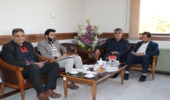دیدار مدیر امور عشایر با سرپرست اداره کل منابع طبیعی و آبخیزداری استان اصفهان