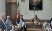دیدار مدیرکل دیوان محاسبات استان  و هیئت همراه با سرپرست اداره کل منابع طبیعی و آبخیزداری استان اصفهان