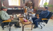 جلسه اداره منابع طبیعی شهرستان نجف آباد و بخشداری مهردشت