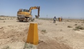 انجام عملیات جانمایی و نصب  بنچ‌مارک در روستای مورچه‌خورت