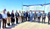 آیین افتتاح پروژه مشارکتی بیابان‌زدایی دشت سجزی در ۵۴۰ هکتار برگزار شد