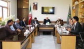 دیدار نماینده مردم فریدن، فریدونشهر و چادگان در مجلس شورای اسلامی با مدیرکل منابع طبیعی و آبخیزداری استان اصفهان