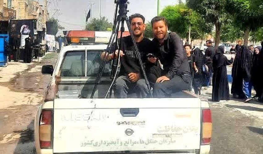 همکاری اداره منابع طبیعی و آبخیزداری شهرستان چادگان در پوشش رسانه‌ای پیاده‌روی جاماندگان اربعین