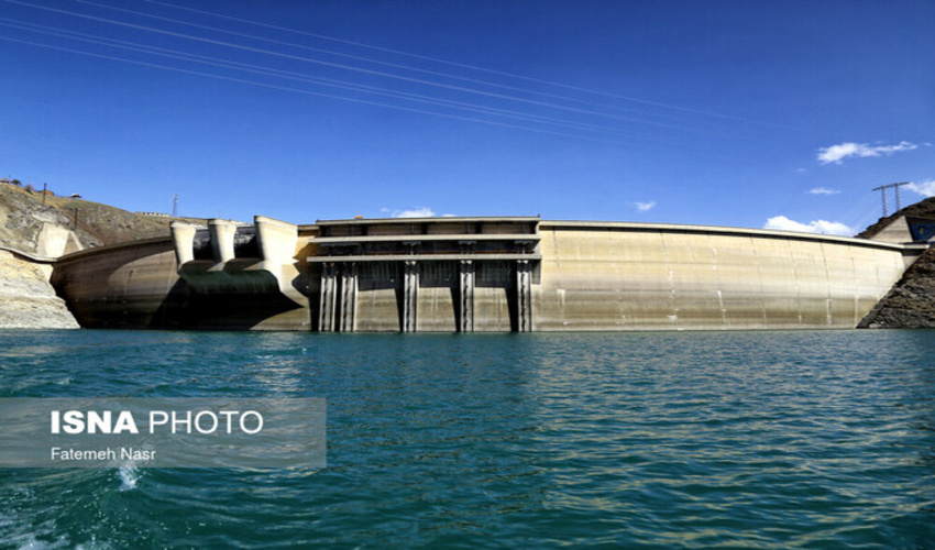بارش‌ها ورودی سد زاینده‌رود را افزایش داد / ۲۷۷میلیون مترمکعب ذخیره آب سد