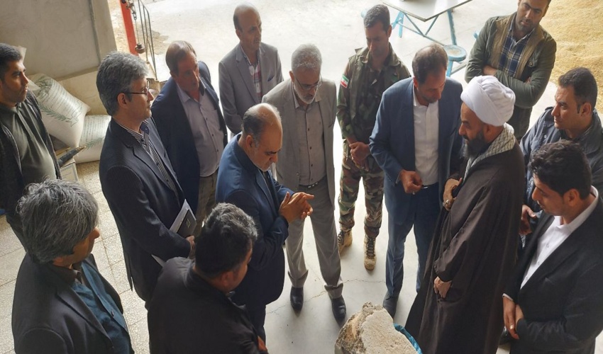 بازدیدمعاون وزیر  و رئیس سازمان منابع طبیعی وآبخیزداری کشور، از شرکت پاکان بذر شهرستان آران وبیدگل. 