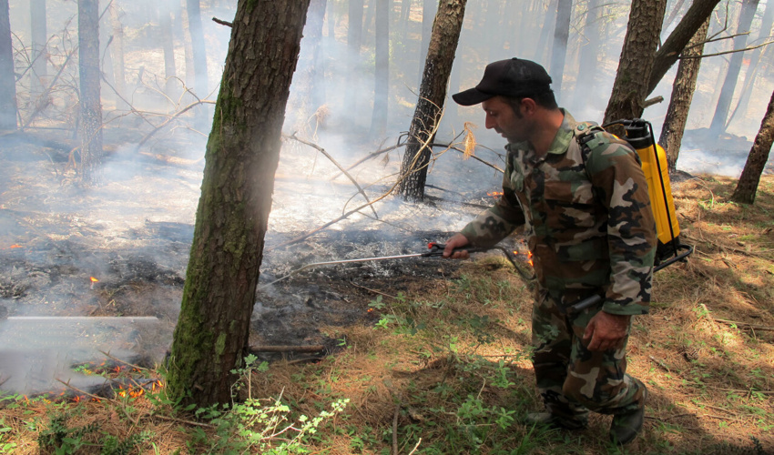 آمادگی یگان حفاظت منابع طبیعی و آبخیزداری استان اصفهان در فصل حریق