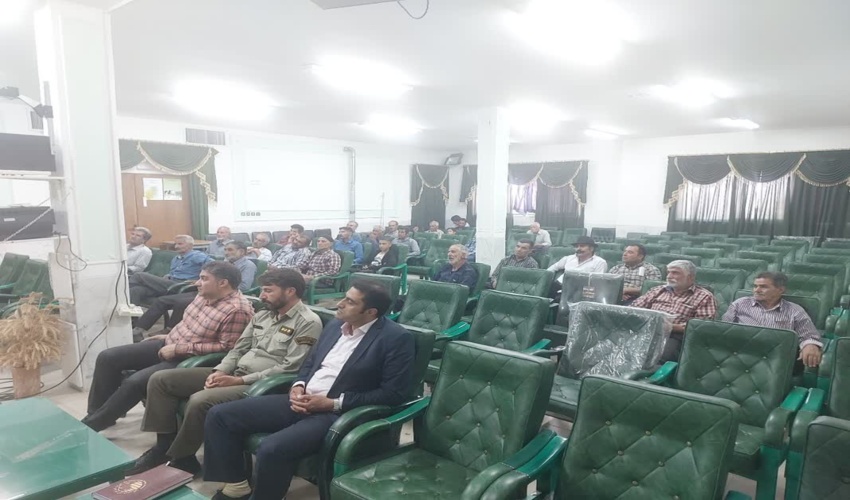 برگزاری کارگاه پیشگیری و اطفای حریق در گلپایگان