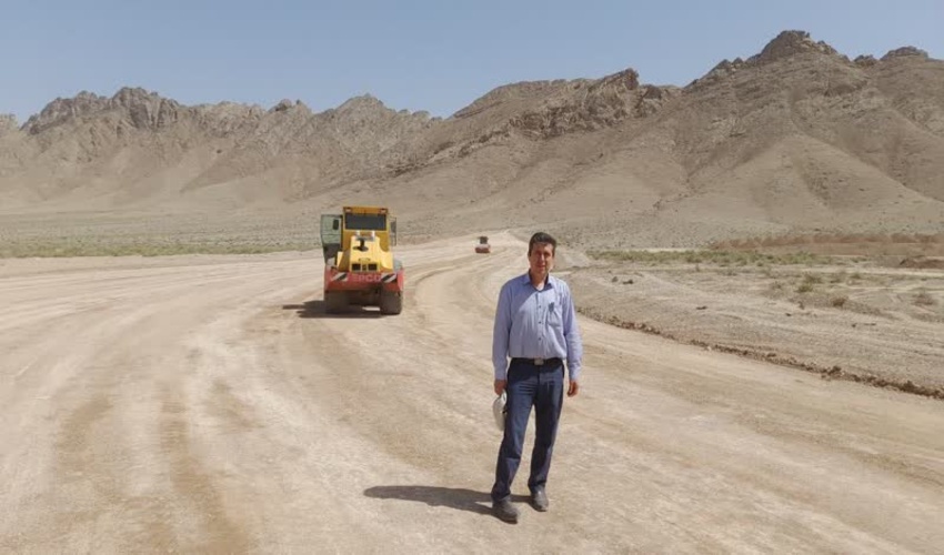 بازدید از پروژه پخش سیلاب بهارستان