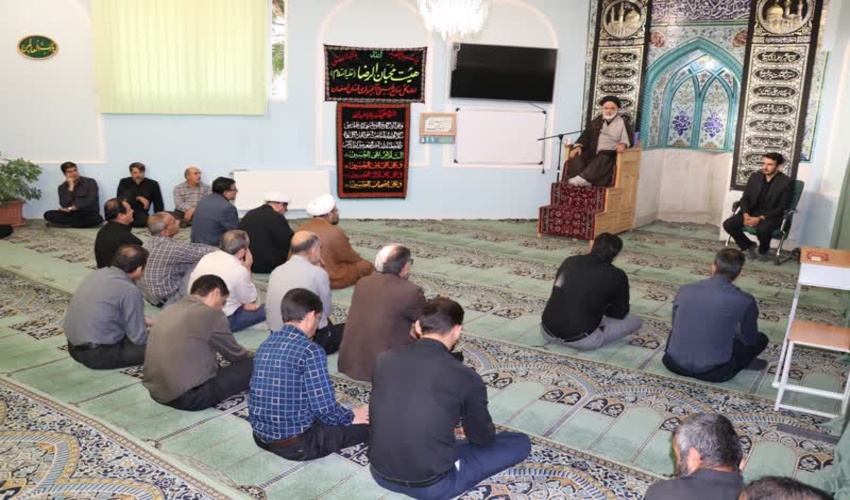 برگزاری مراسم سوگواری شهادت زین العابدین(ع) با حضور عضو مجلس خبرگان رهبری