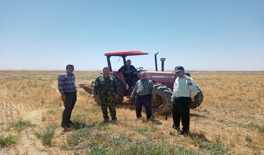 رفع تصرف 9 هکتار از اراضی ملی در هرند