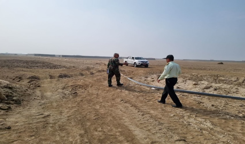 برخورد قاطع با متخلفین 3 پرونده تصرف اراضی در شهرستان اصفهان