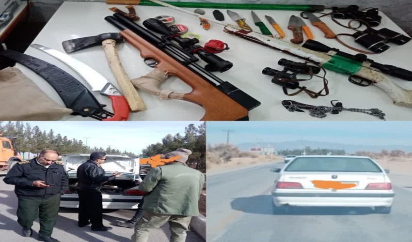 هوشیاری یگان حفاظت منابع طبیعی هرند در دستگیری قاچاقیان چوب تاغ