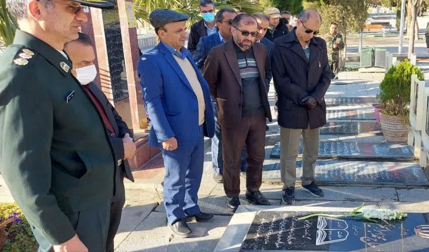 تجدید میثاق کارکنان منابع طبیعی و آبخیزداری استان با شهدای جلیل القدر