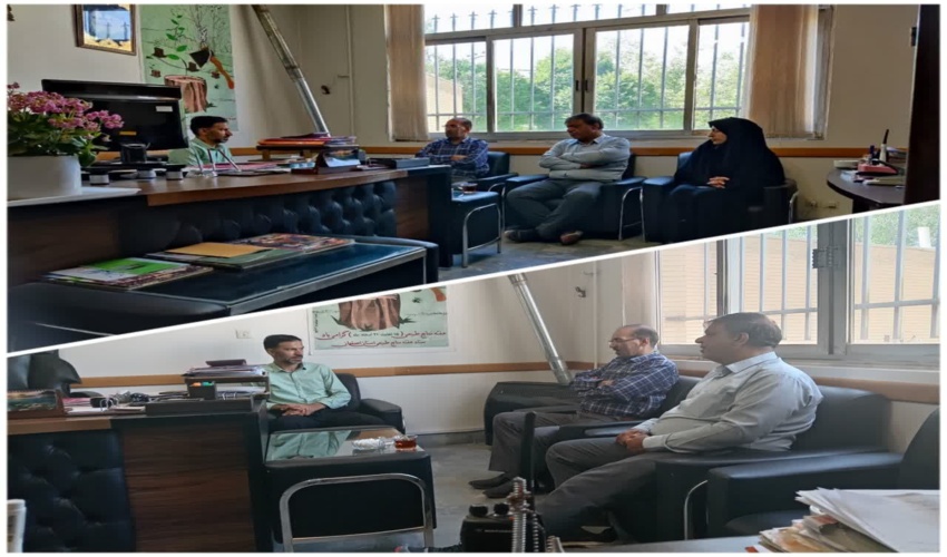 نشست مشترک با همیاران طبیعت و کوهنوردان شهرضا به منظور حفاظت از عرصه های منابع طبیعی