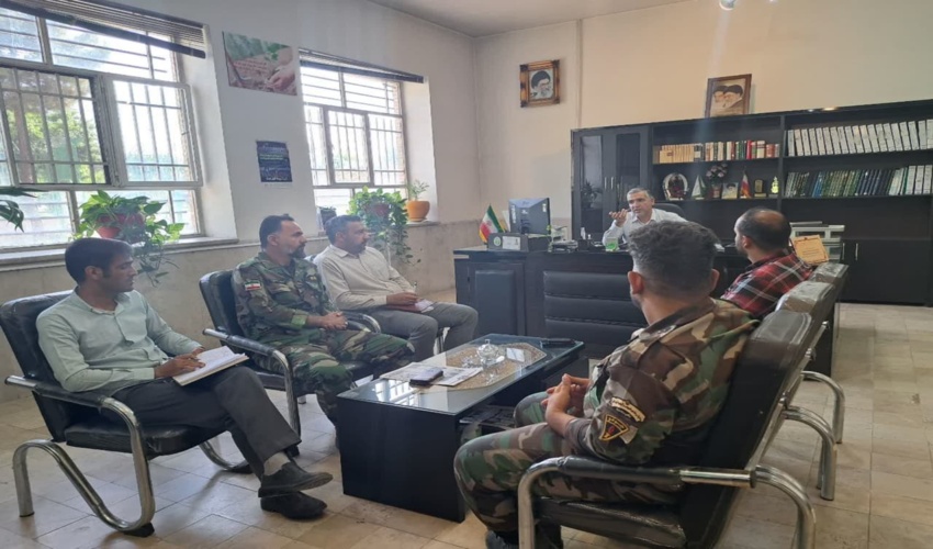 پایش مستمر حریق در شهرستان لنجان