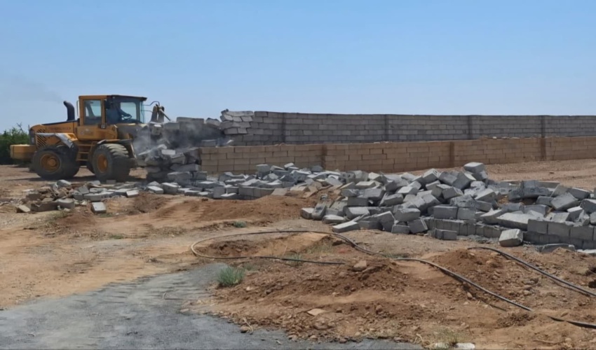 رفع تصرف اراضی ملی جلال آباد نجف آباد