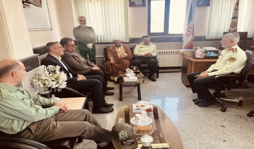 گرامی داشت هفته فراجا در شهرستان فلاورجان