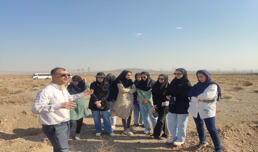 تور دانشجویی بازدید از جنگل کاری شهرستان شاهین شهر