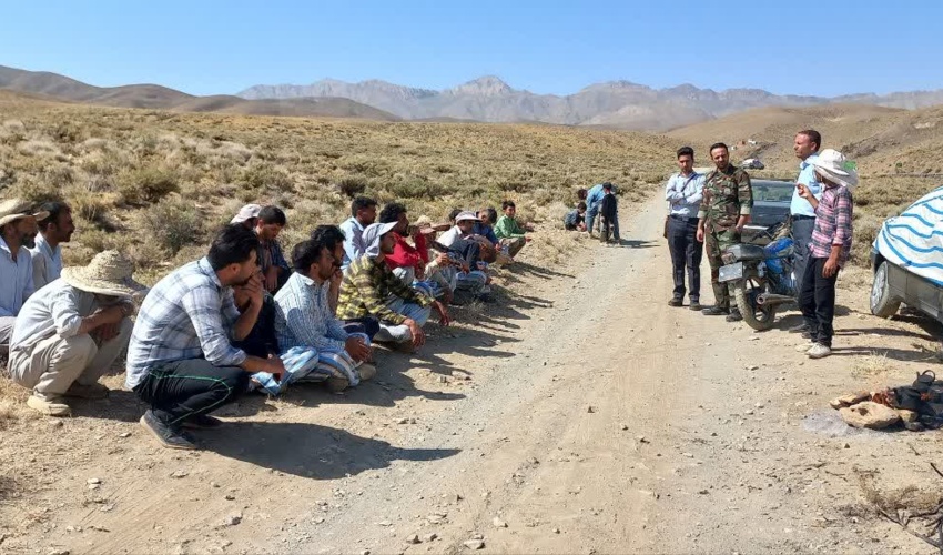برگزاری جلسه آموزشی بهره‌برداری کتیرا در سامانه عرفی لایجند خوانسار